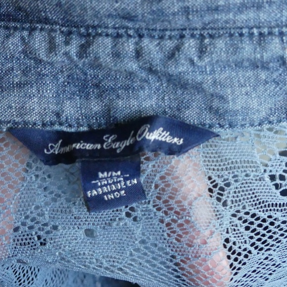 Chambray Button Up - AMERICAN EAGLE - Picture 6 of 6